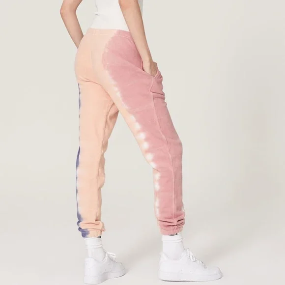 Spiritual Gangster Laguna Sweatpant in Tri Desert Tie Dye - Picture 3 of 11